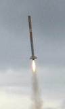 Hybrid Rocket Launch